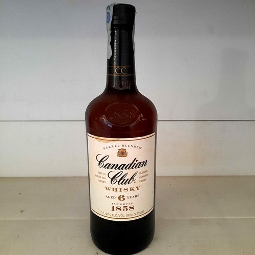 Whisky canadian club years - canadian, 6