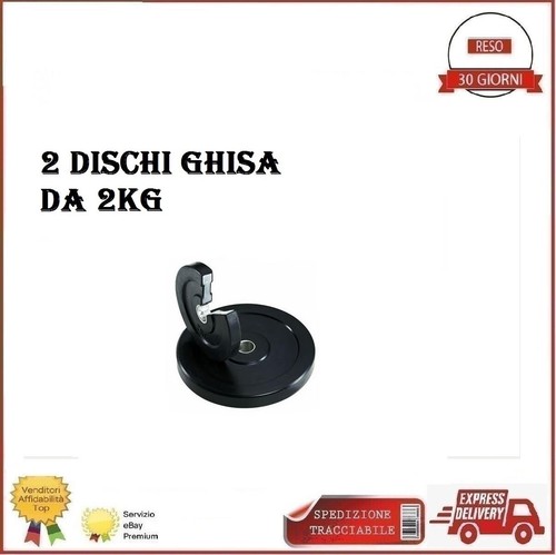 Dischi ghisa 2kg foro 25mm - dischi,