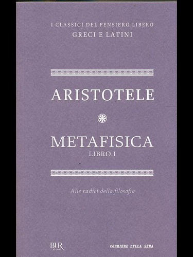 Metafisica libro classici - metafisica,