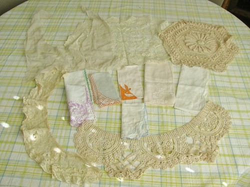 Antico lotto pizzo vintage - antico,