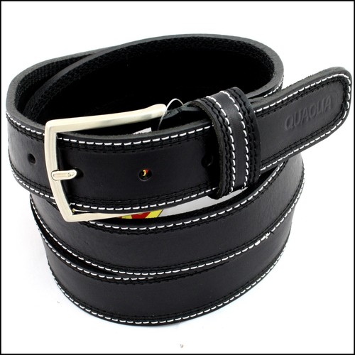 Cintura uomo vera pelle nera - cintura,