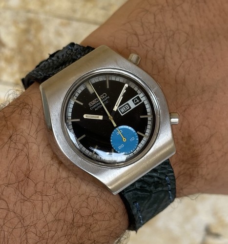 Seiko blue eye 6139 8020 - seiko,