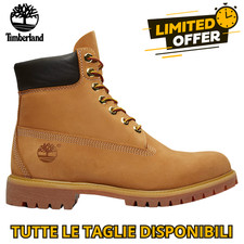 Timberland 6 Inch Premium Giallo/Nero – Stivali Impermeabili Uomo EU 39–47