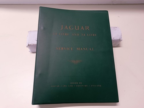 Manuale officina jaguar mk1 - manuale,