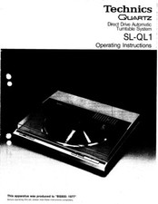 Technics SL-QL1 Giradischi
