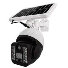 Telecamera finta Pannello Solare Con Sensore di movimento 60w 30 led Esterna 