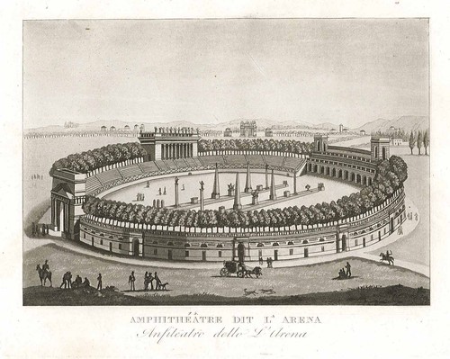 Anphitheàtre dit arena - l'arena,