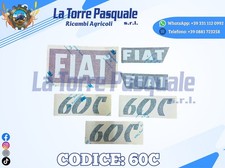 ADESIVI DECALCOMANIA TRATTORE