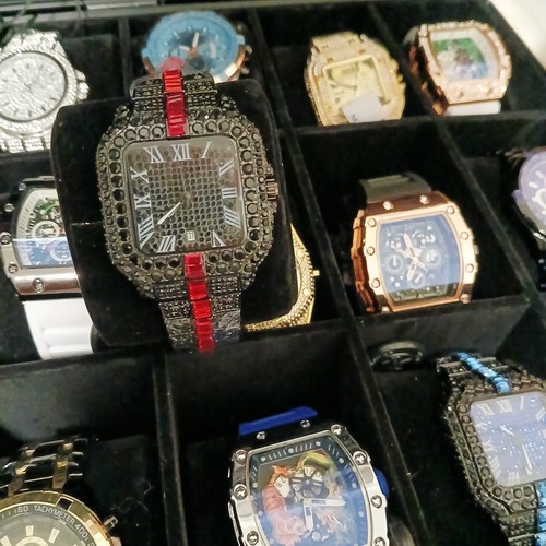 Orologio hiphop uomo - uomo, quadrato