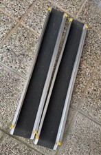 Rampa (2) per Sedie a Rotelle in Alluminio, 3 lunghezze da cm 122 a cm 213