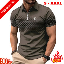 Polo uomo business golf casual estiva manica corta outdoor casual regalo