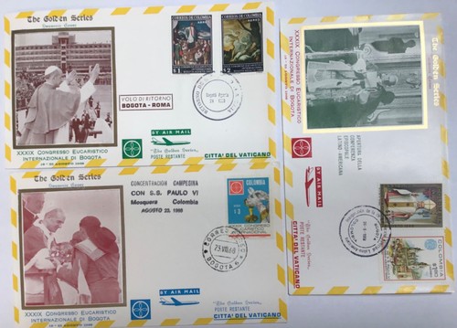 Buste fdc vaticano - vaticano, the