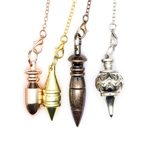 Dowsing metal pendulum pendant - metal,