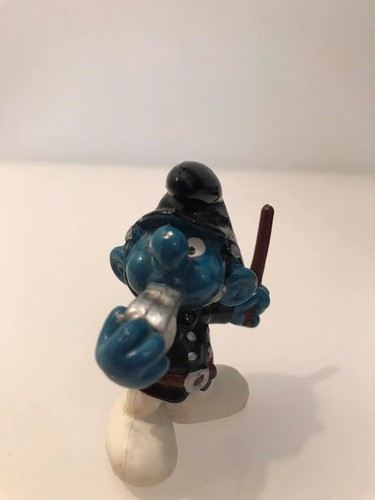 Puffo vigile nero - puffo,