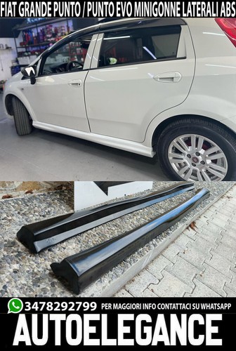 Minigonne laterali fiat punto - laterali,