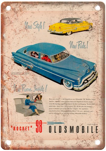 1951 vintage oldsmobile auto - vintage,