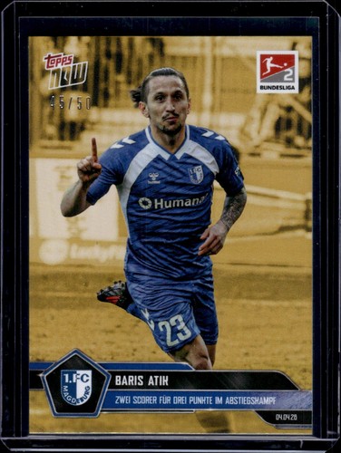 2025 topps now - topps, bundesliga