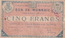 5 Francs - Ville -