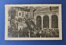 Cartolina Postcard Udine dopo l'Invasione 1918 Camion Esercito Militare Guerra 
