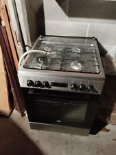 Cucina a Gas 4 Fuochi con Forno Elettrico Beko Grill 60x60 cm Inox