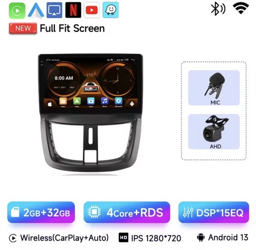 Autoradio per peugeot 207 - per,