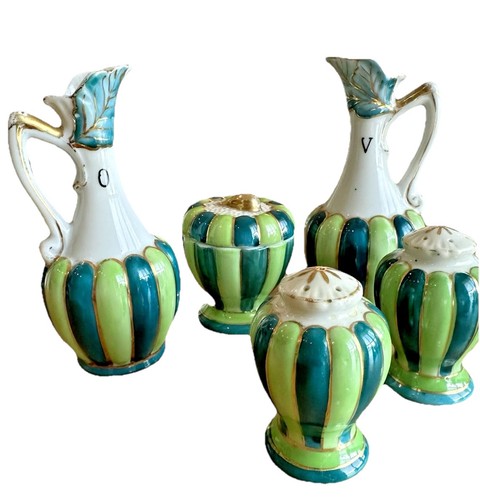 Set condimento aceto olio - , 5