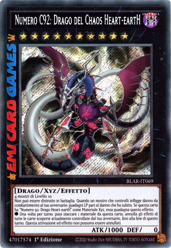 Numero c92 drago del chaos - numero,