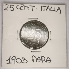 Centesimi 1903 italia e - 25,