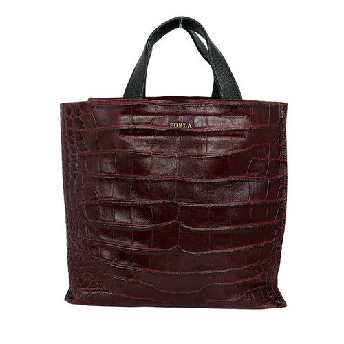 Borsa furla bordeaux - in, pelle