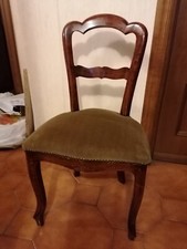 Sedie Imbottite velluto verde