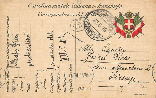 Ww1 franchigia posta - ww1,