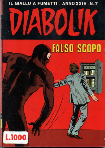 Diabolik prima edizione - -, anno