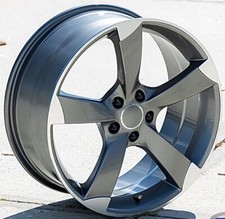 19” Gunmetal Machined Audi