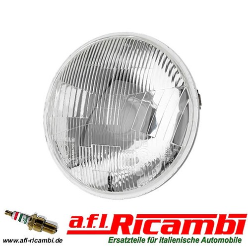 Faro proiettore con luce - 7", h4