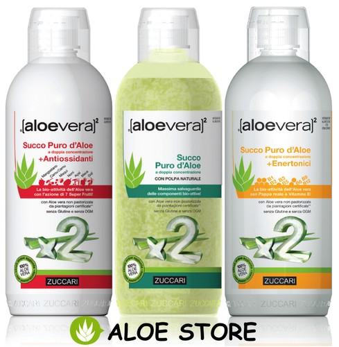 Zuccari aloe vera succo - x2,