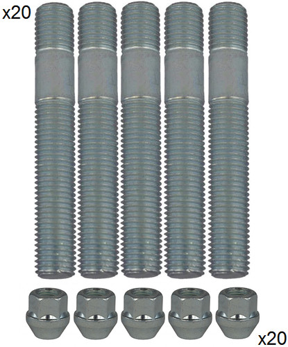 Colonnette 12x1 25 80mm - , 12x1,25