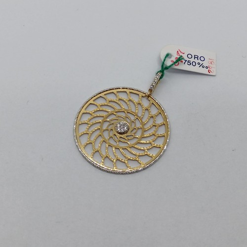 Ciondolo pendaglio sole oro - pendaglio, in