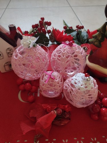 Palline natale artigianali - palline,