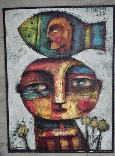 Acrilico cartone carlos - acrilico,