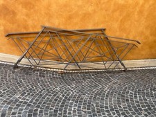 ringhiera in ferro battuto pieno zincato in diagonale per rampa scale