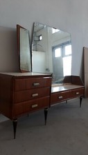 mobile vintage cassettiera specchio camera  letto anni 60