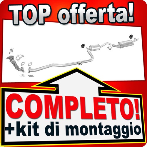 Scarico completo per ford - completo,