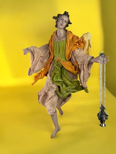 Angelo presepe napoletano arte - angelo,