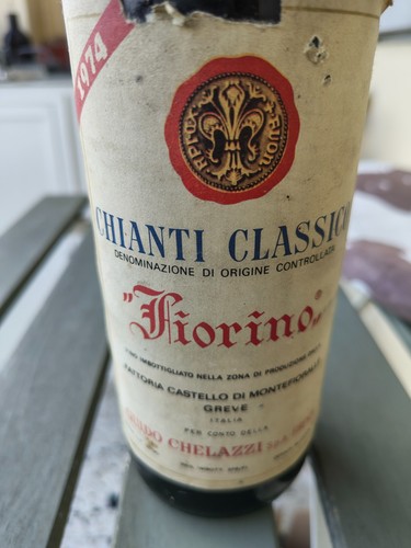 Bottiglia vintage chianti - vintage,