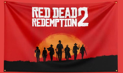 Bandiera red dead - dead, redemption