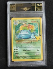 POKEMON Venusaur 15/102 ENG Celebrations: Holo MINT 9.0 APGRADING CARTA GRADATA