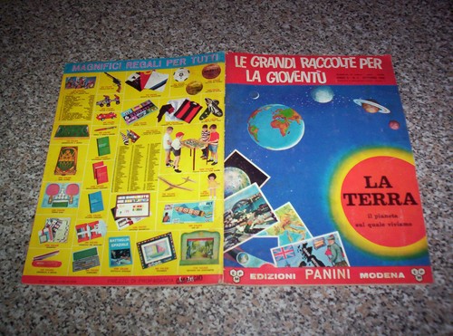 Album terra panini 1966 - ed.panini,
