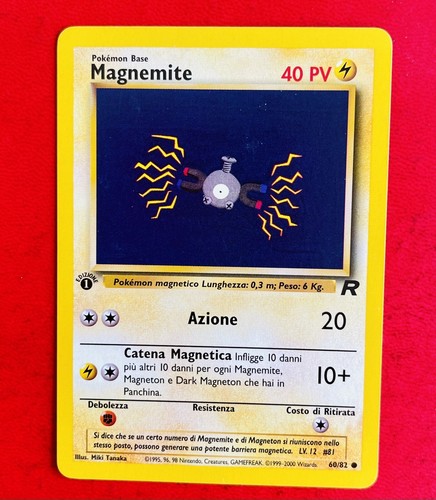Lotto carte pokemon magnemite - lotto,