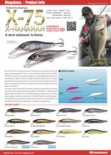 Megabass X-75 Series X-Nanahan