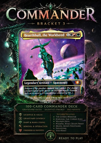 Mtg hearthhull mazzo - il,